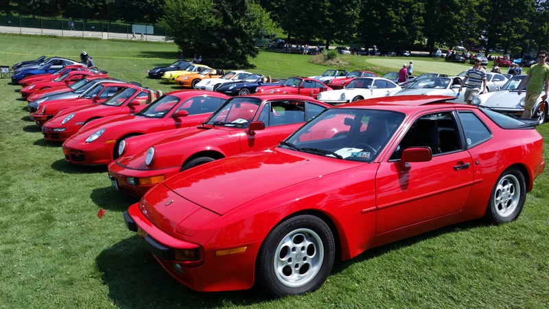 Was someone looking for a red Porsche?